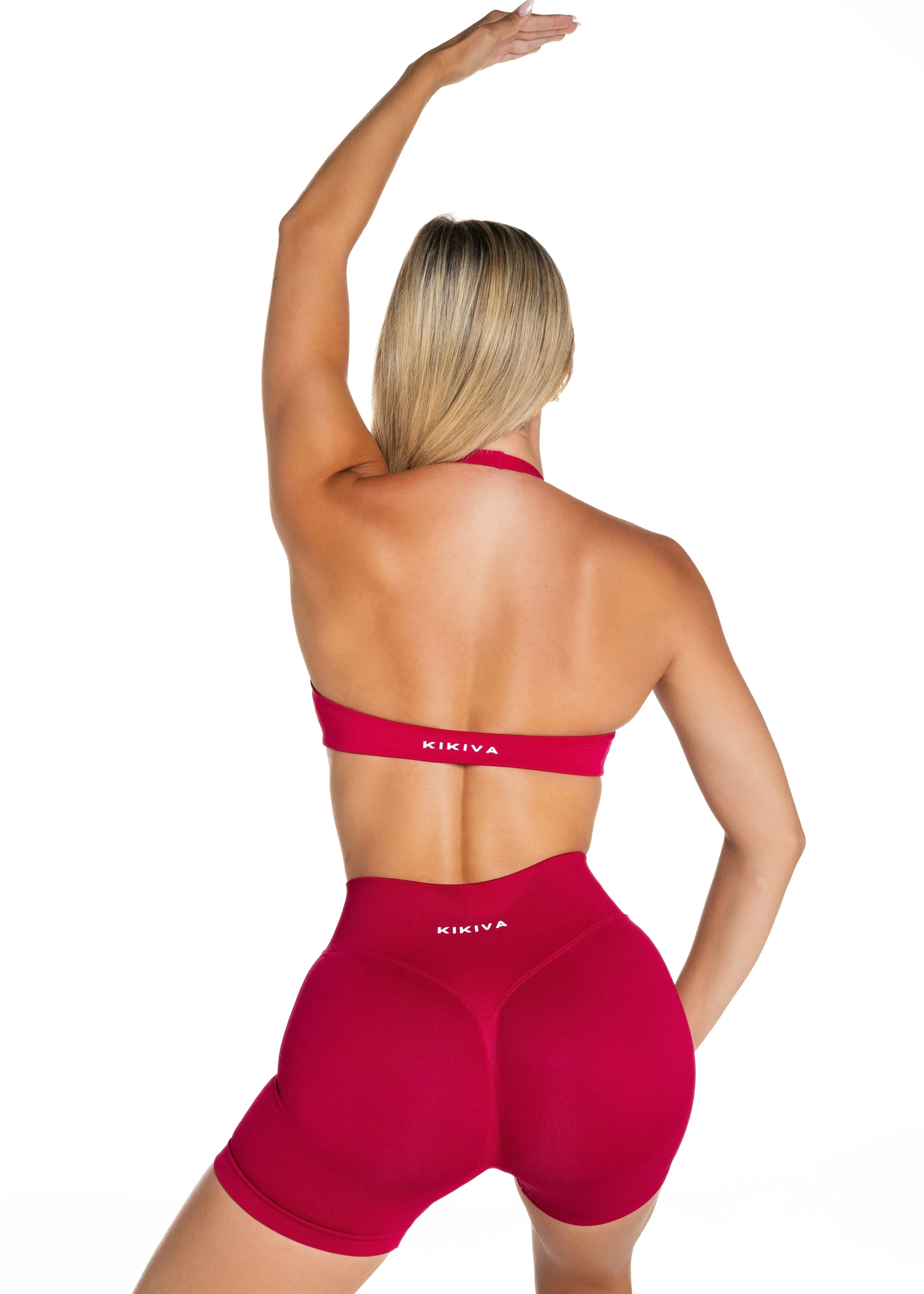 HIGH Dynamic Seamless Short - Scarlett-Ruby Red