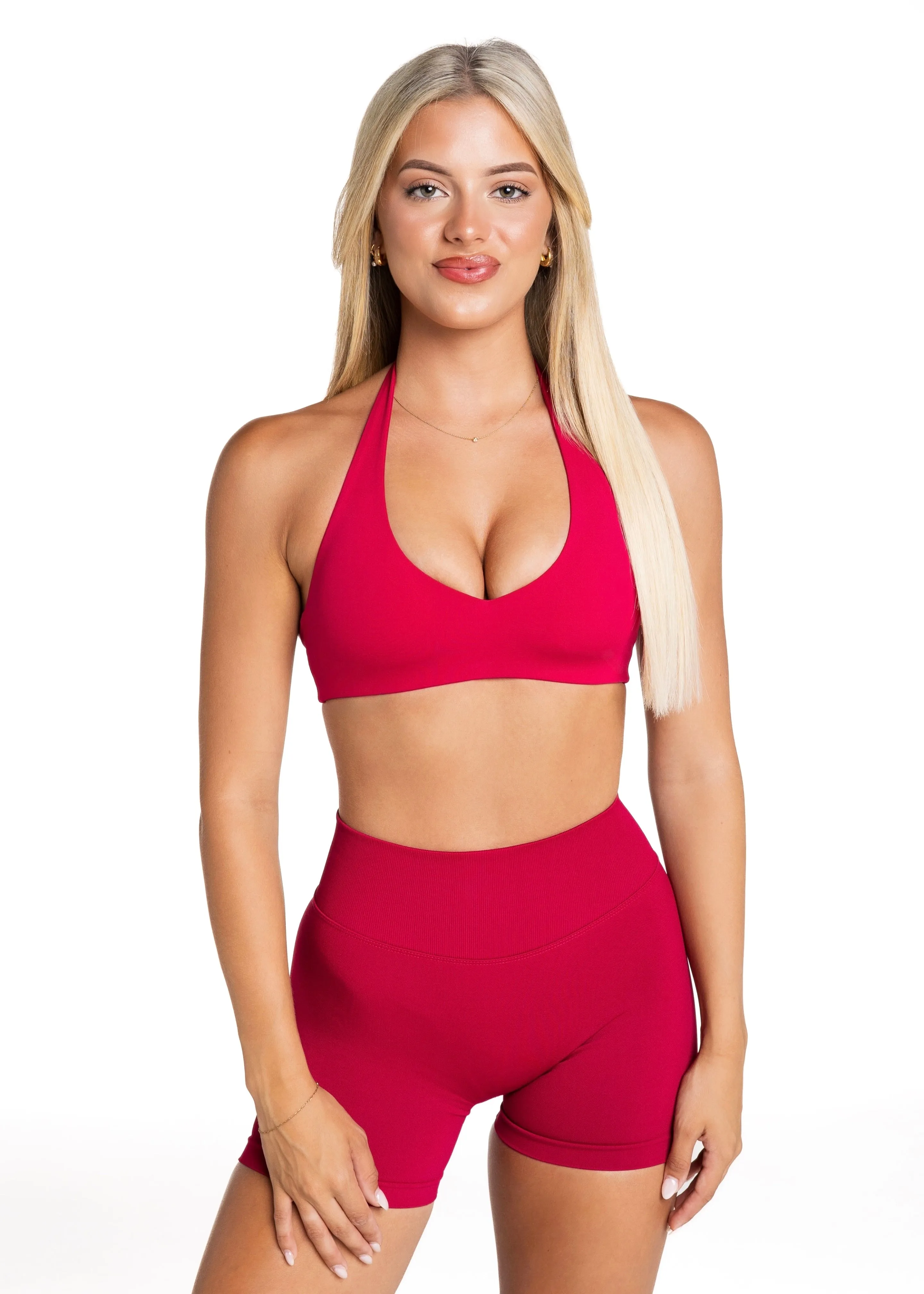 HIGH Dynamic Seamless Short - Scarlett-Ruby Red