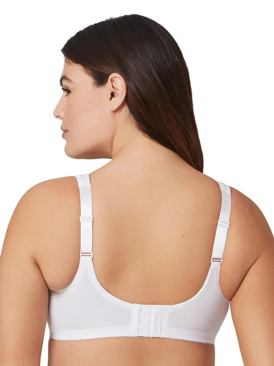 In Stock Glamorise Bra 1003 - Seamless Minimizer Support - White