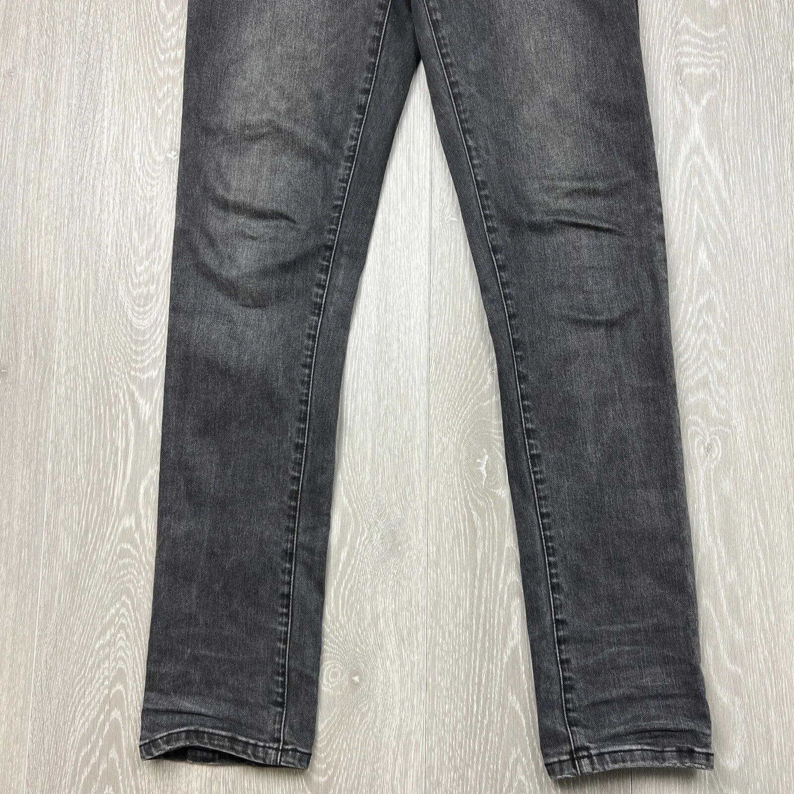 Industrie Mens The Bedford Slim Black Jeans Size 32/32