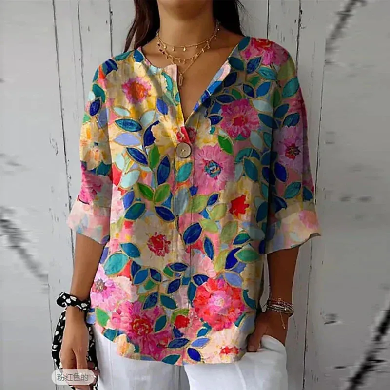 Inés® | Linen Blouse Made Of Cotton, Airy And Elegant