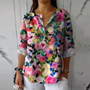 Inés® | Linen Blouse Made Of Cotton, Airy And Elegant