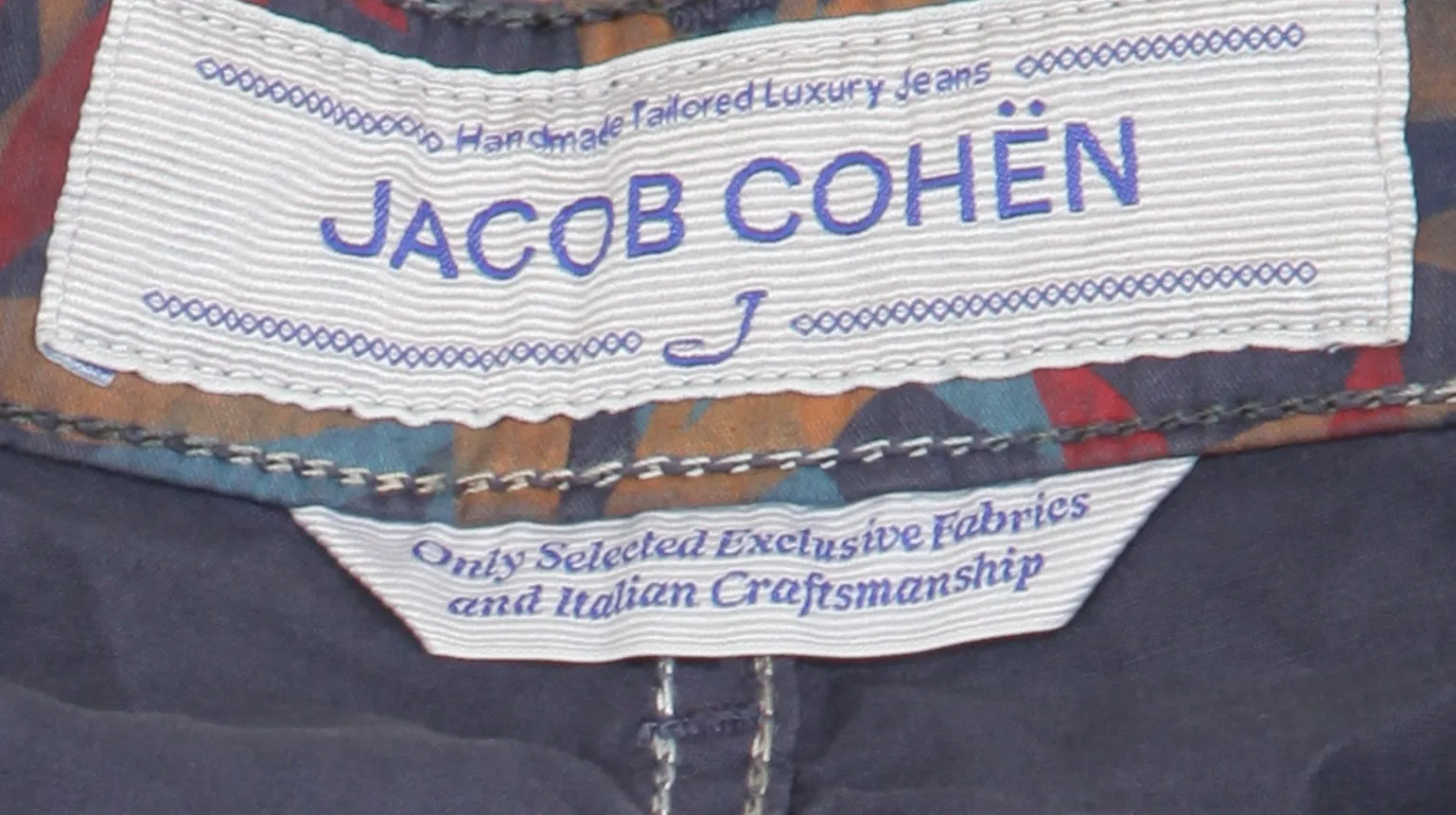 Jacob Cohën Dark Blue Pants