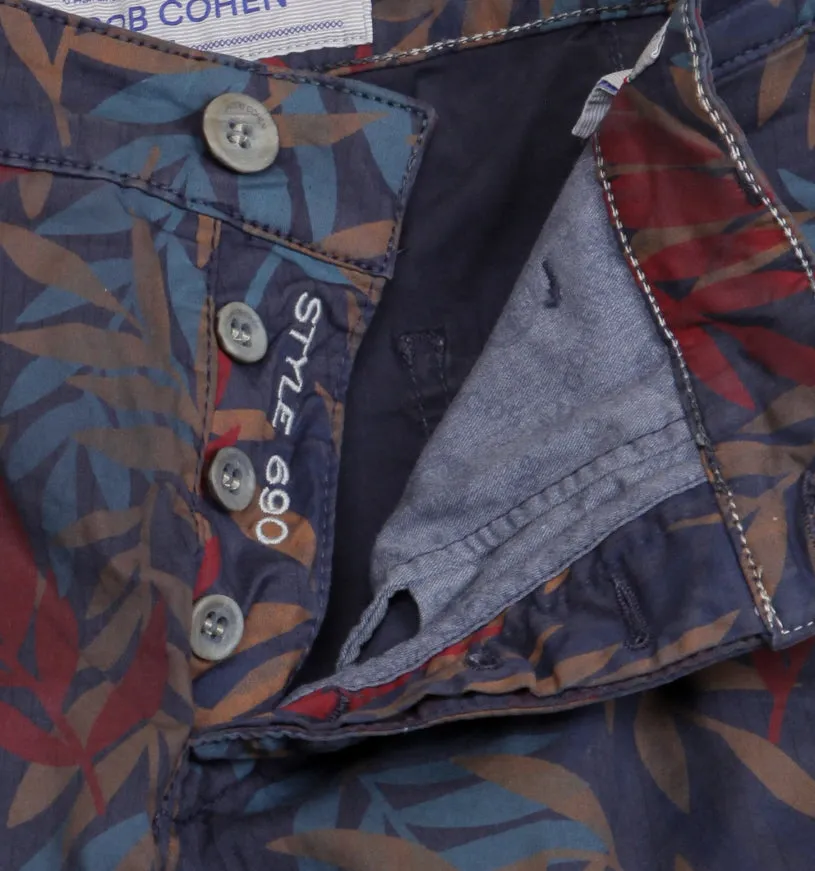 Jacob Cohën Dark Blue Pants