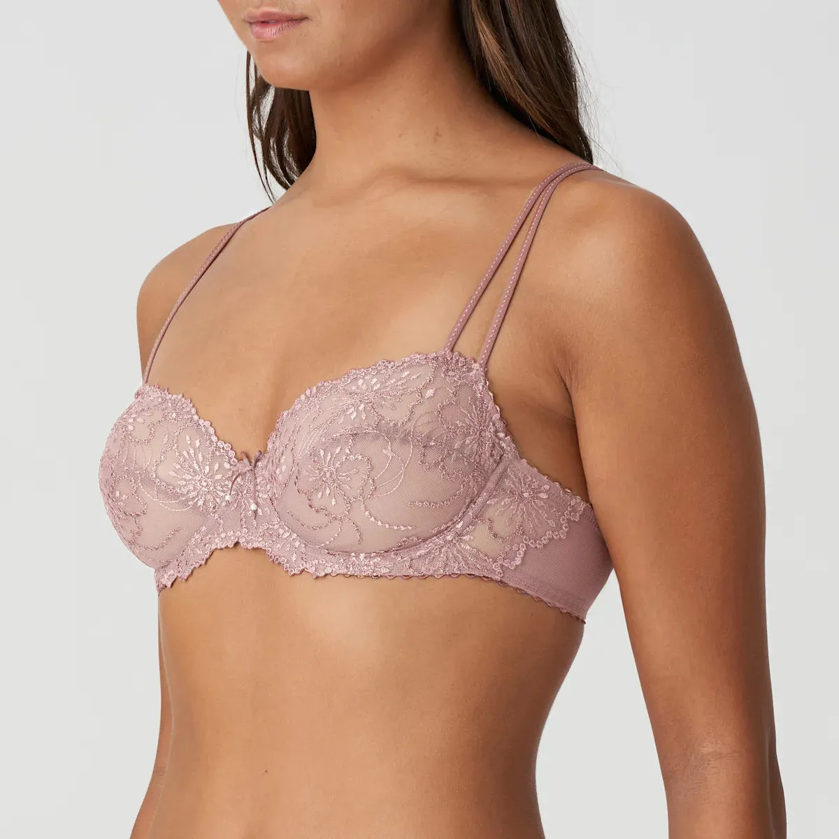 Jane Balcony Horizontal Seam Bra In Bois De Rose - Marie Jo