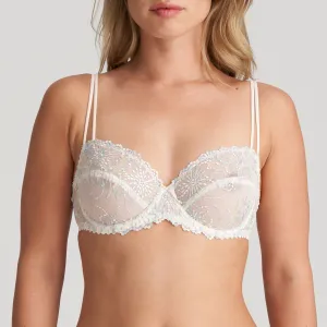Jane Balcony Horizontal Seam Bra In Boudoir Cream - Marie Jo