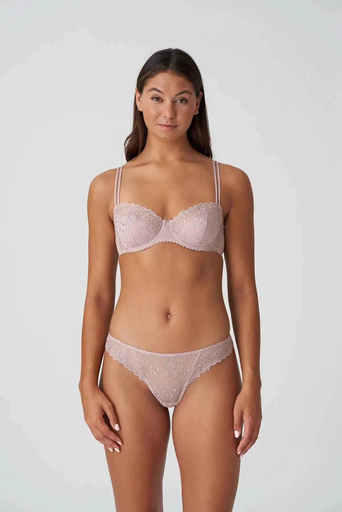 Jane Half Padded Balcony Bra In Bois De Rose - Marie Jo