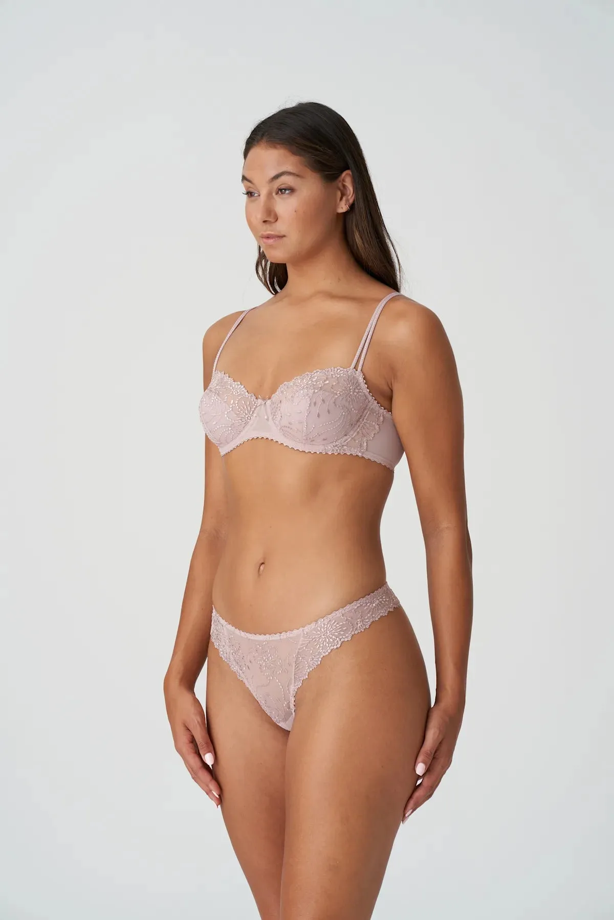 Jane Half Padded Balcony Bra In Bois De Rose - Marie Jo