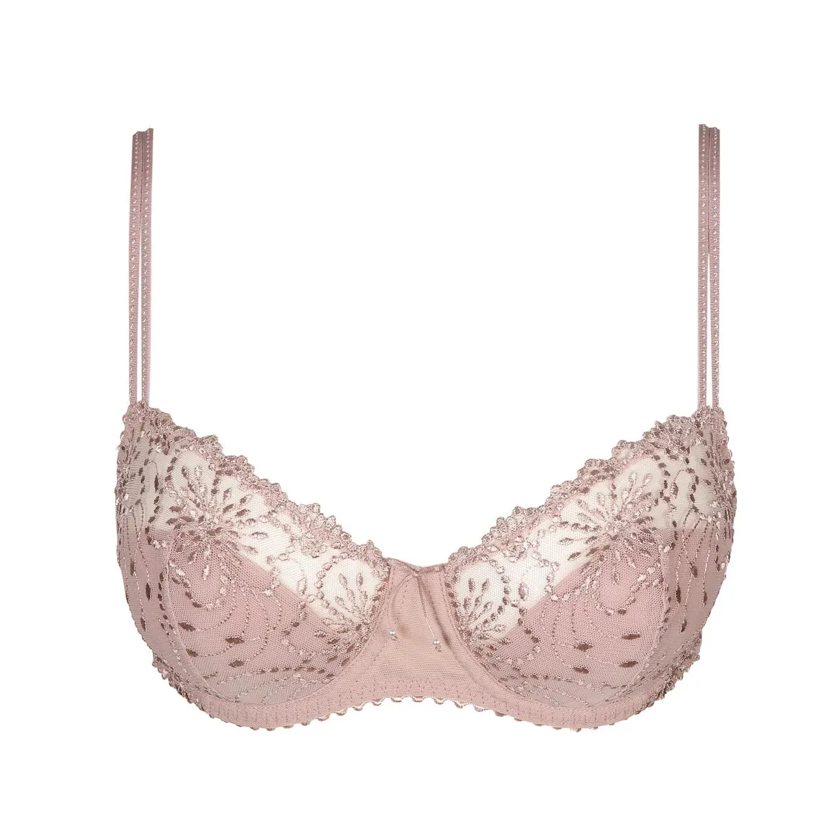 Jane Half Padded Balcony Bra In Bois De Rose - Marie Jo