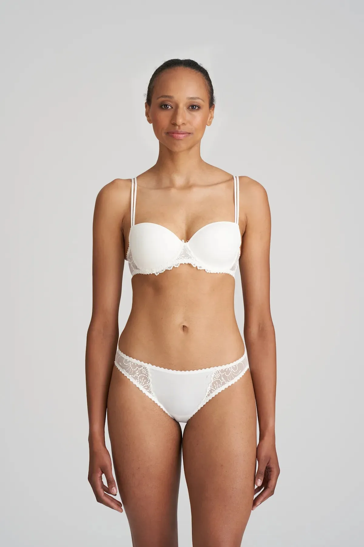 Jane Padded Balcony Bra In Natural - Marie Jo