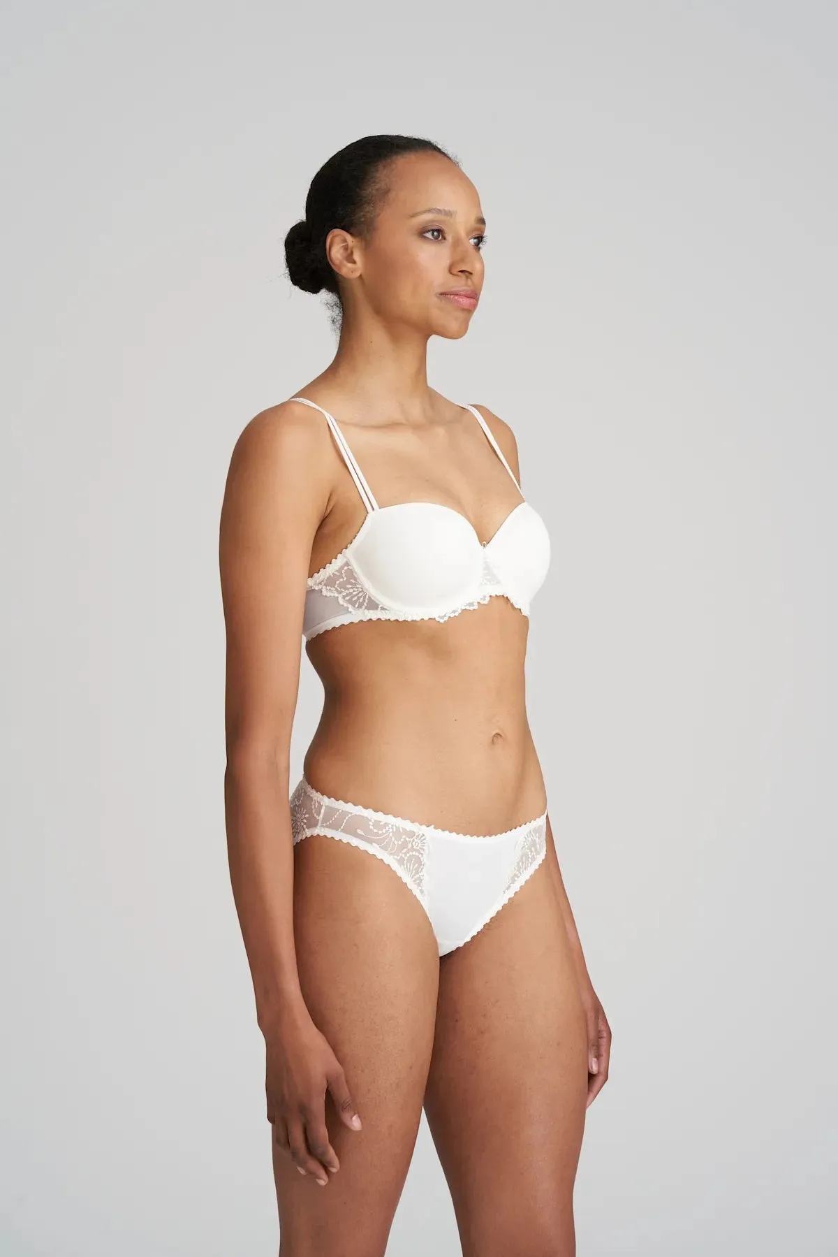Jane Padded Balcony Bra In Natural - Marie Jo