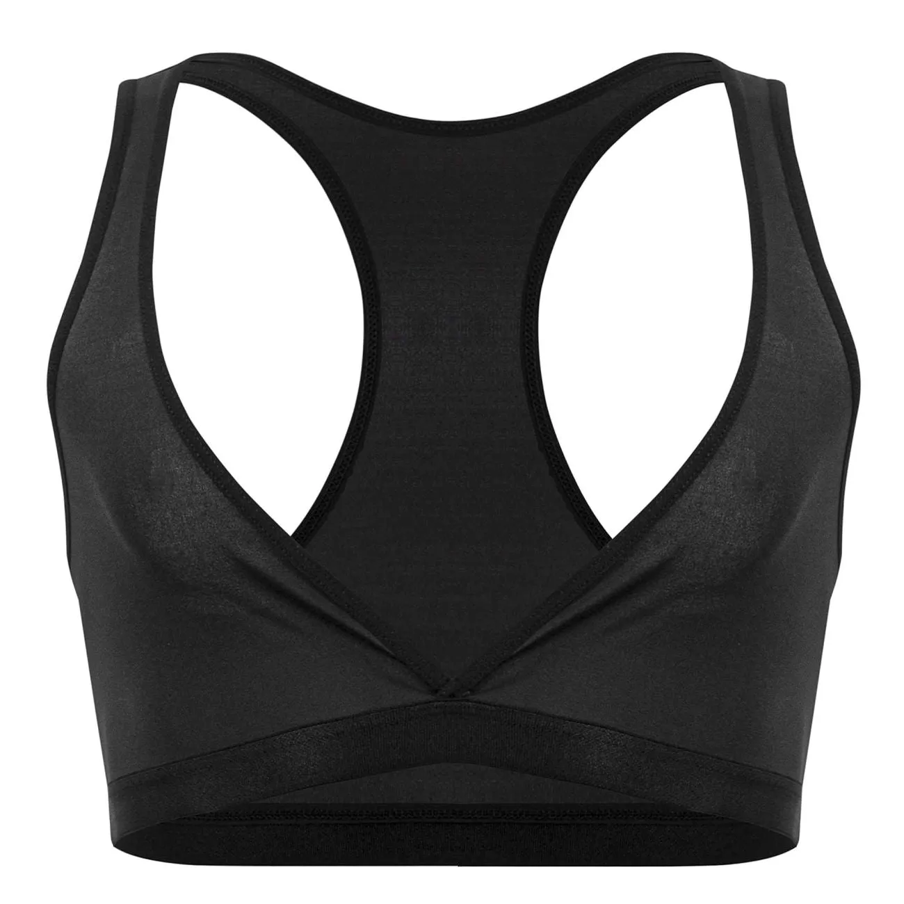 JCSTK - PLURAL PL003 Non-binary Underwear Bra Top Black