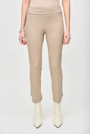 Joseph Ribkoff Geometric Textured Pull On Ankle Pants 243129