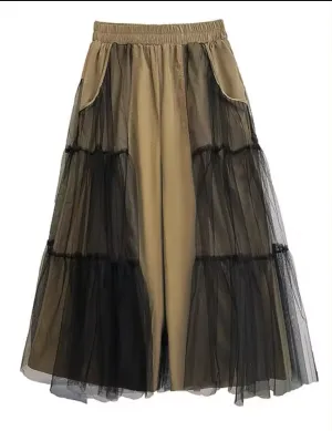 Kali Capri Tulle Pants