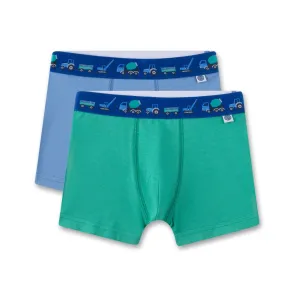 Kinder Boxershorts - 2er Pack aus Bio-Baumwolle GOTS