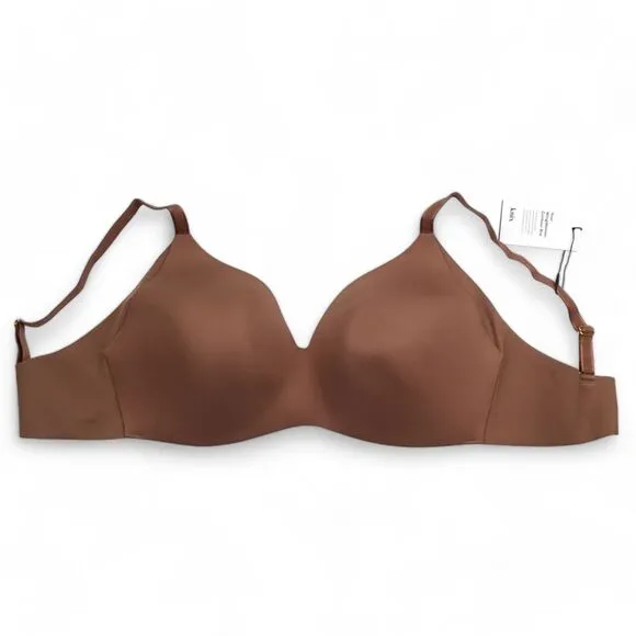 Knix Wingwoman Contour Bra sz 8 Fits US Sizes 40D 40DD 340E 42D 42DD Nude 4 NEW