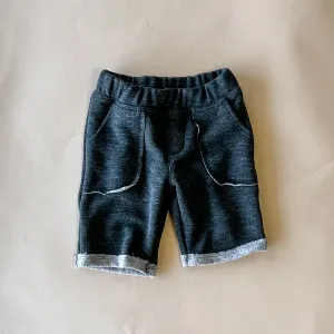 Knox Shorts | Black French Terry