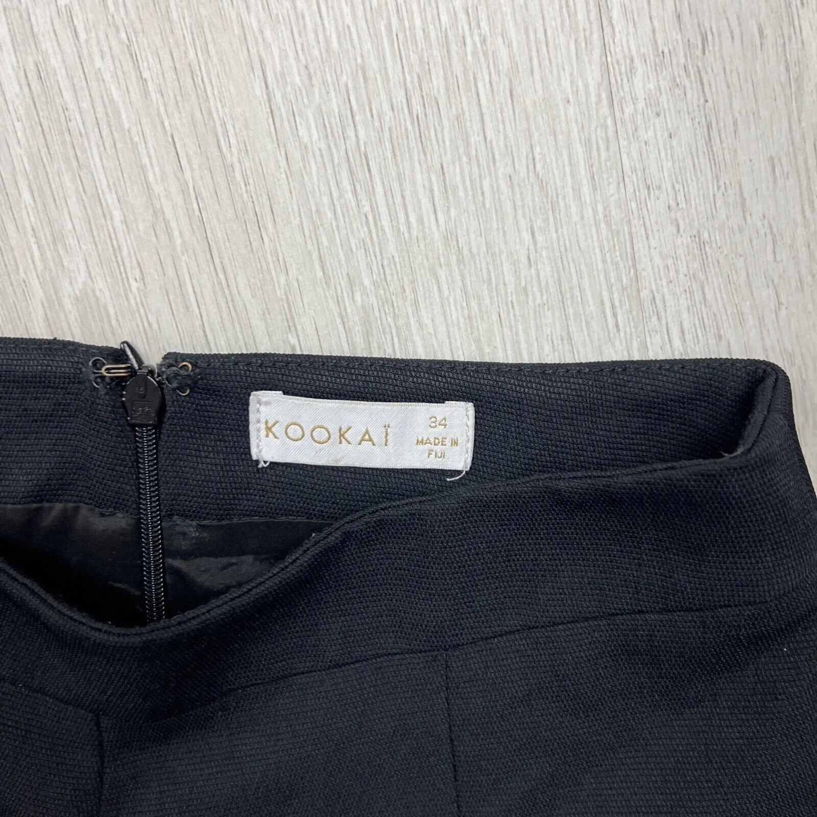 Kookai Womens Black Dress Pants Size 34