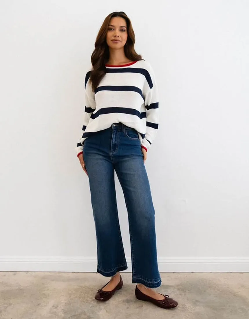 Label of Love French Stripe Sweater