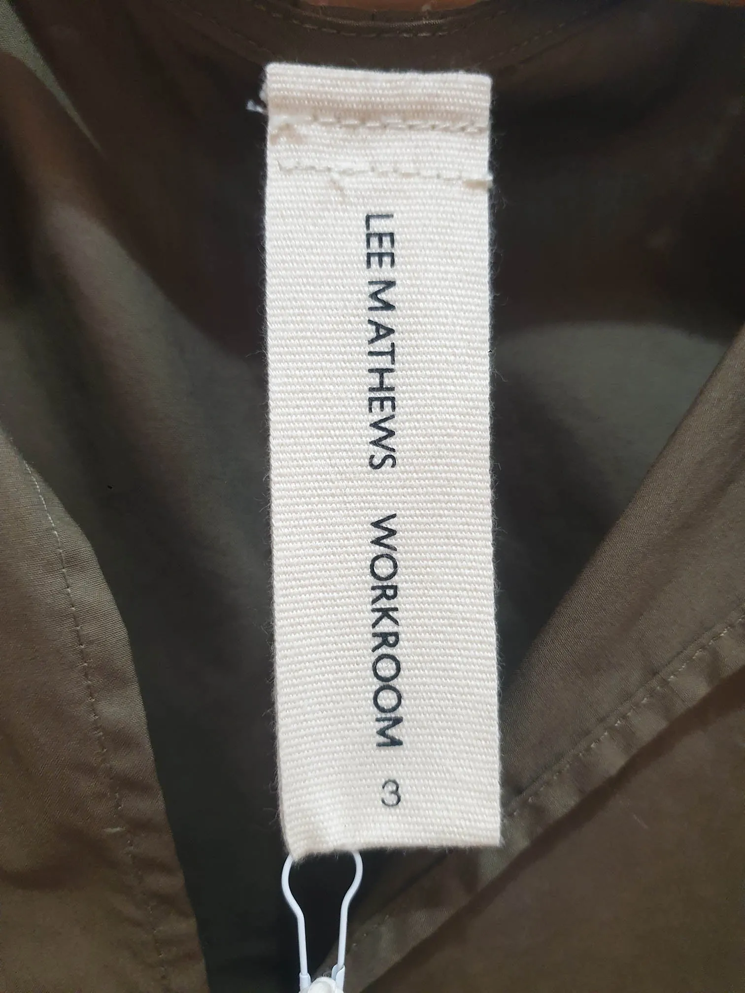 Lee Matthews green top size 3