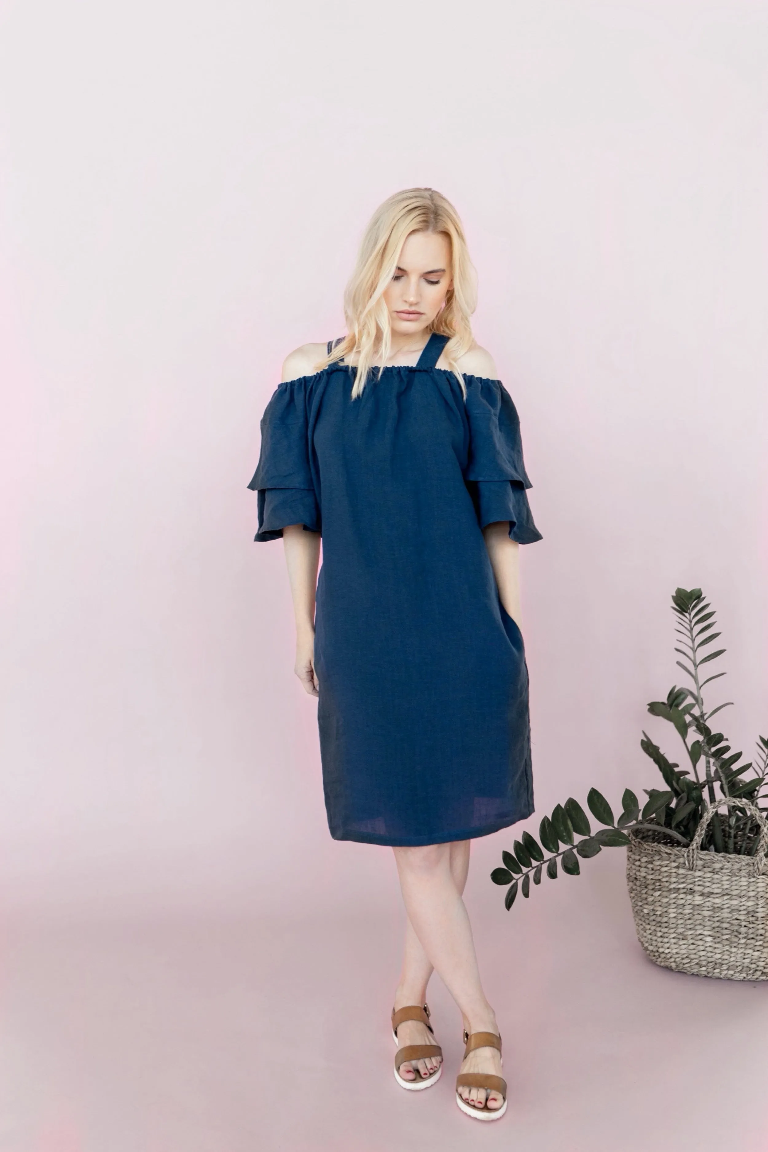 Linen dress Christina