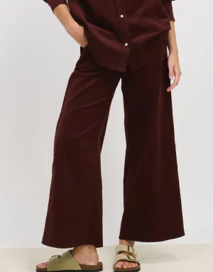 Little Lies Cord Pants - Port