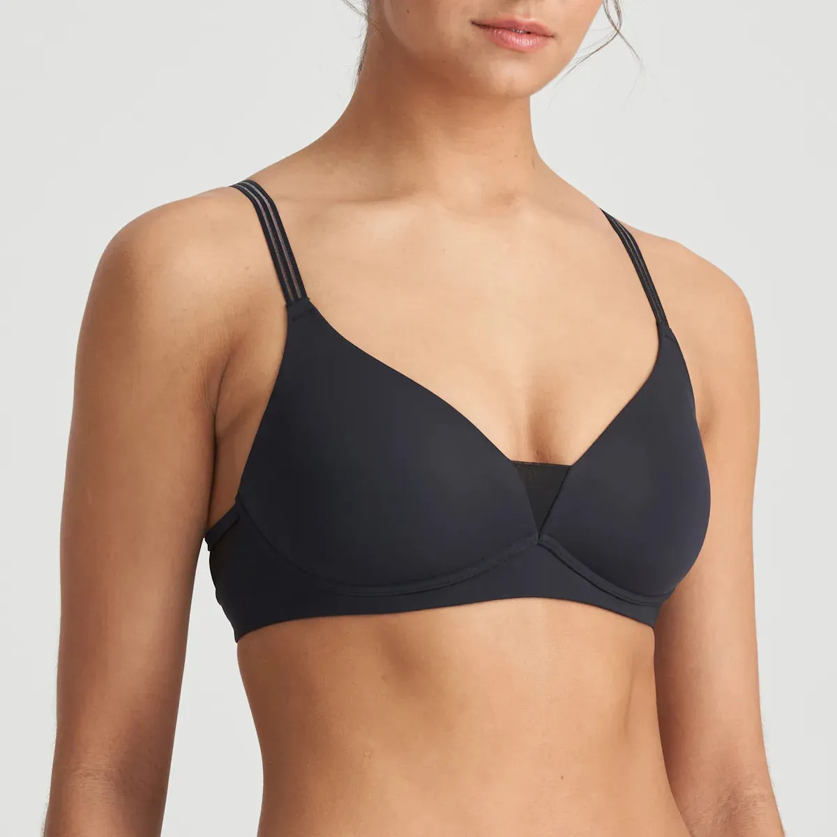 Louie Full Cup Wireless Bra In Black - Marie Jo