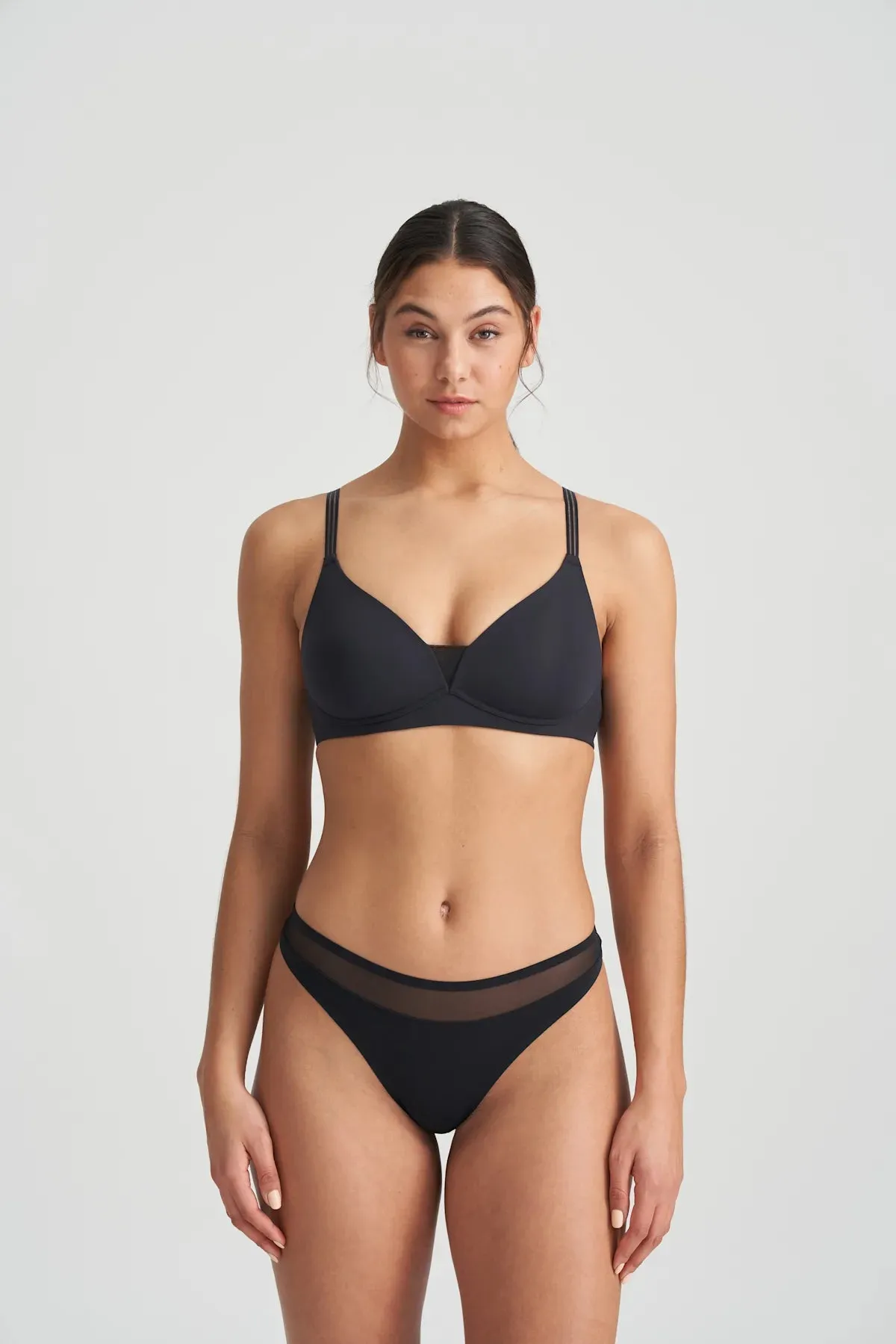 Louie Full Cup Wireless Bra In Black - Marie Jo