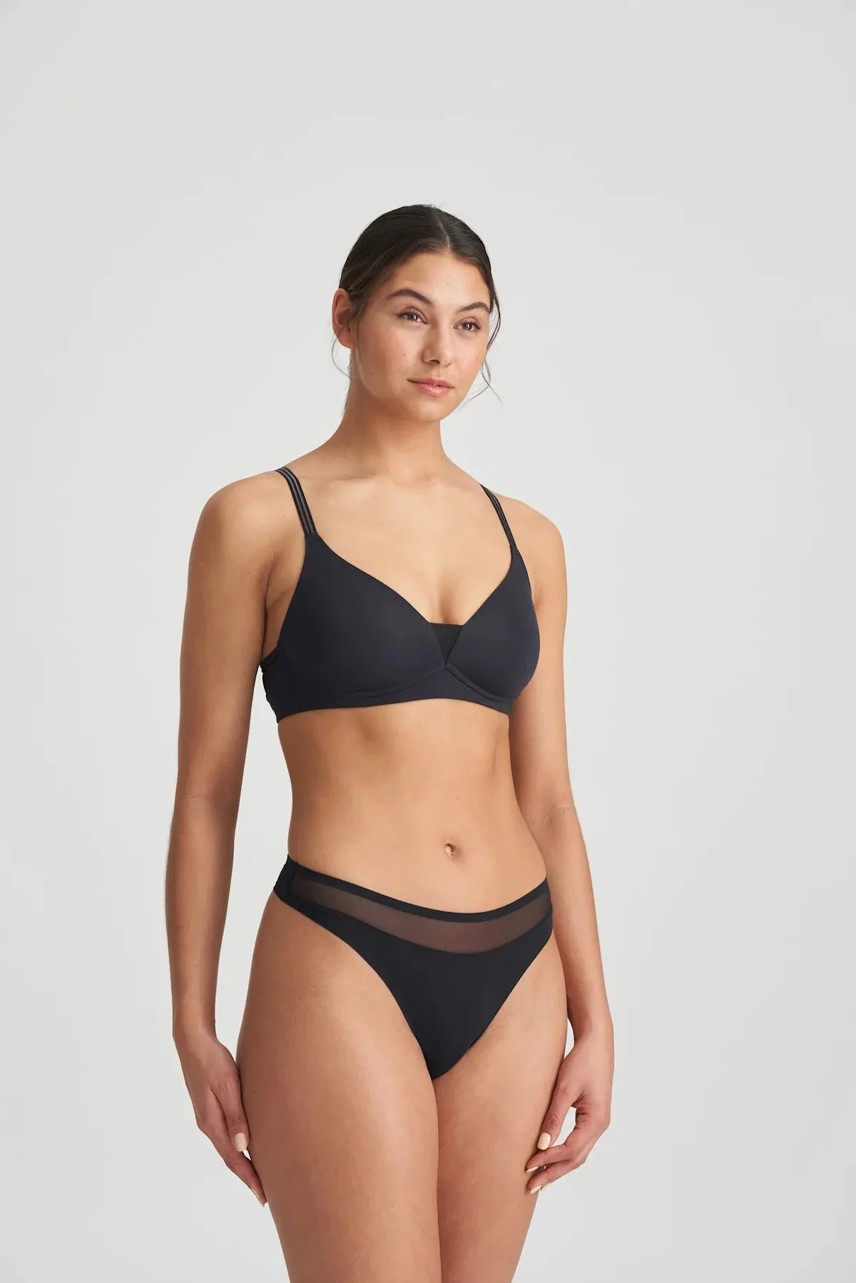 Louie Full Cup Wireless Bra In Black - Marie Jo