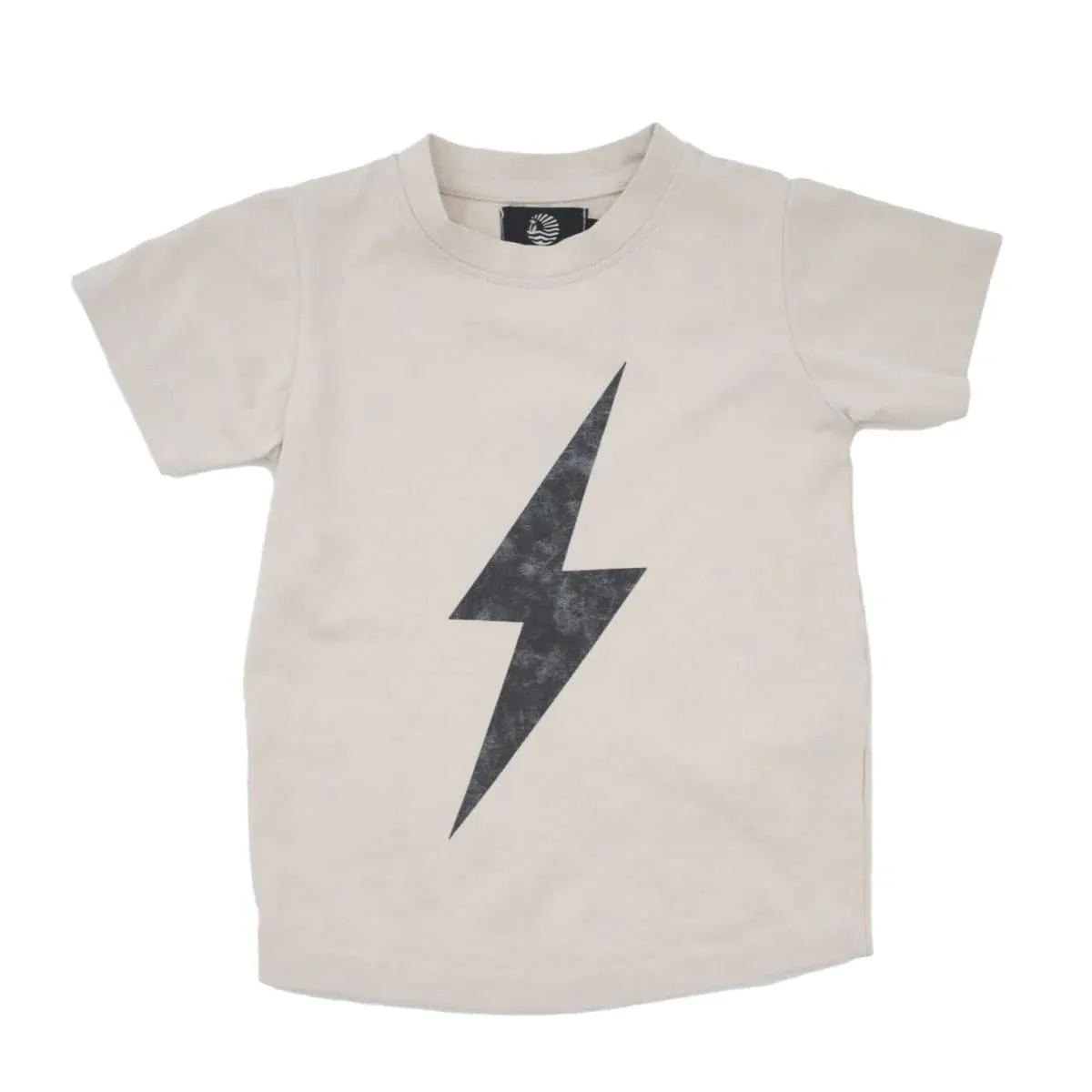 LRT- GREIGE ACID-WASH SPARK TEE