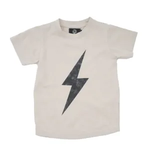 LRT- GREIGE ACID-WASH SPARK TEE