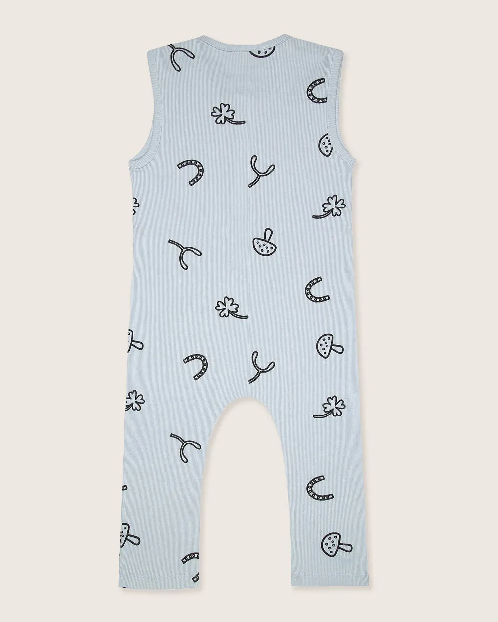 Lucky Rib Tank Dungarees