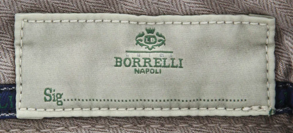 Luigi Borrelli Beige Pants - 33 US / 49 EU
