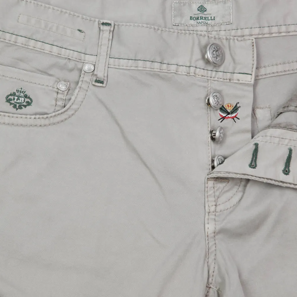 Luigi Borrelli Beige Pants - 33 US / 49 EU