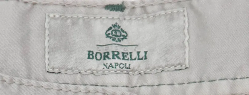 Luigi Borrelli Beige Pants - 33 US / 49 EU