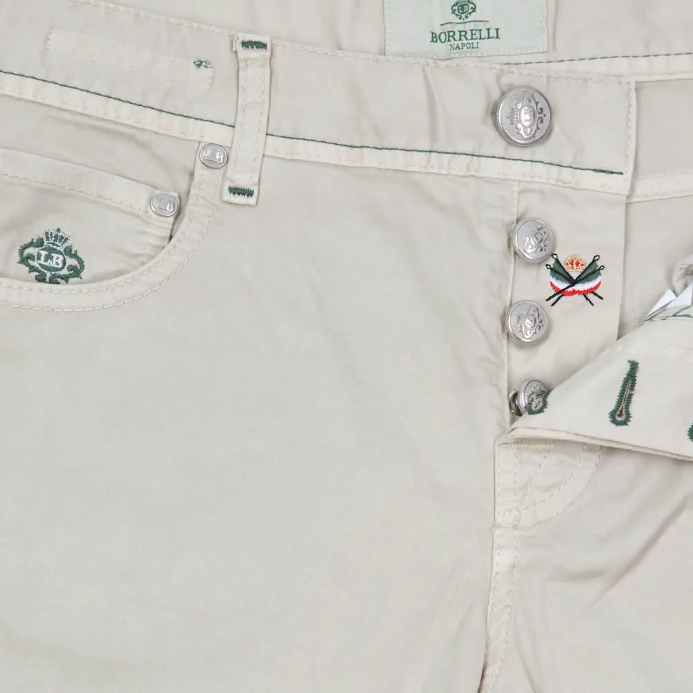 Luigi Borrelli Beige Pants - 34 US / 50 EU