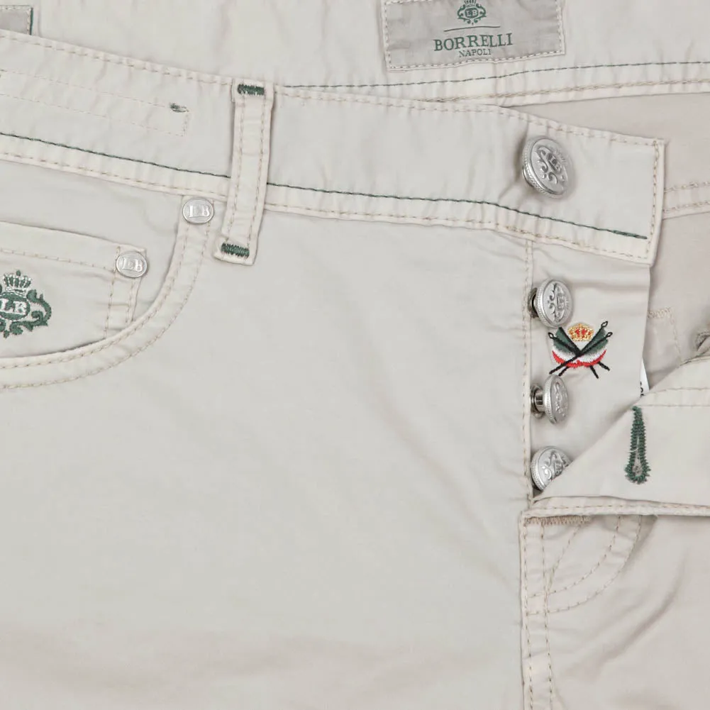 Luigi Borrelli Beige Pants - 35 US / 51 EU