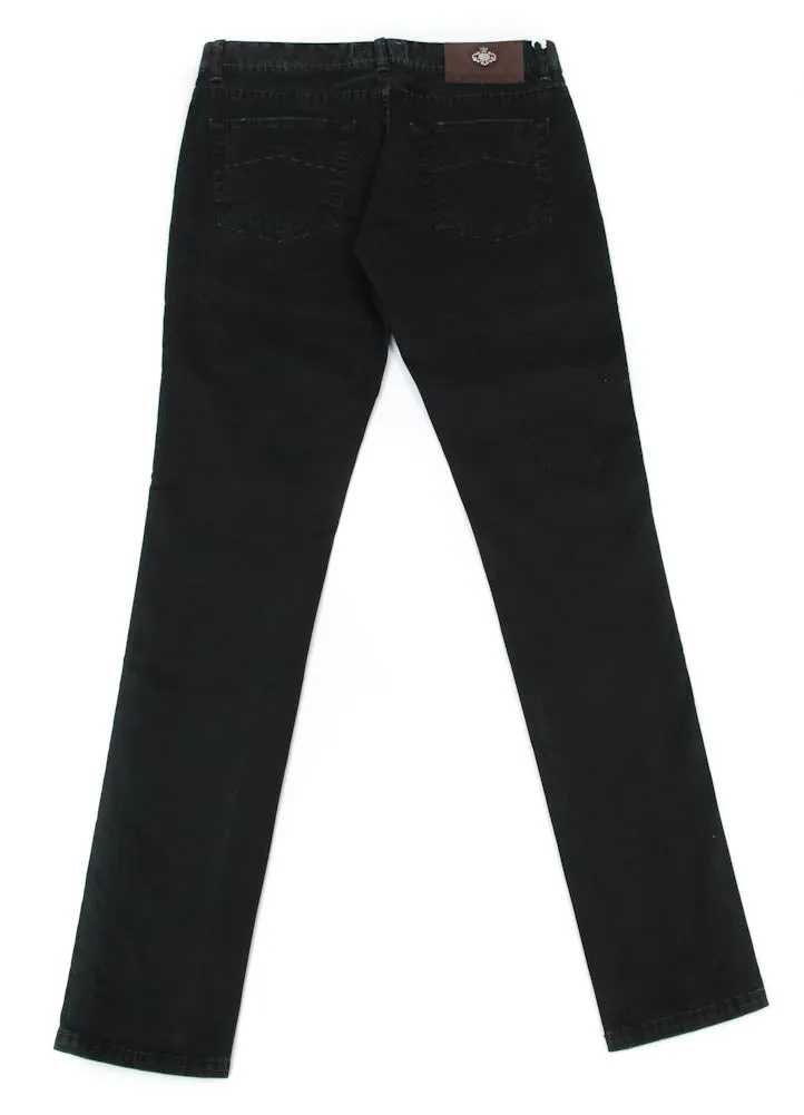 Luigi Borrelli Black Pants - 33 US / 49 EU