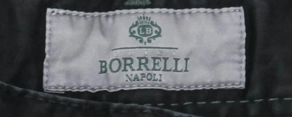 Luigi Borrelli Black Pants - 33 US / 49 EU