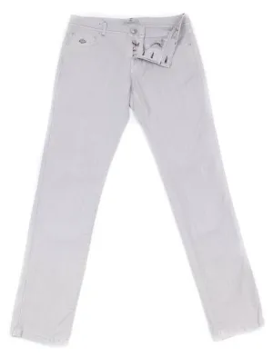 Luigi Borrelli Light Gray Pants - 33 US / 49 EU
