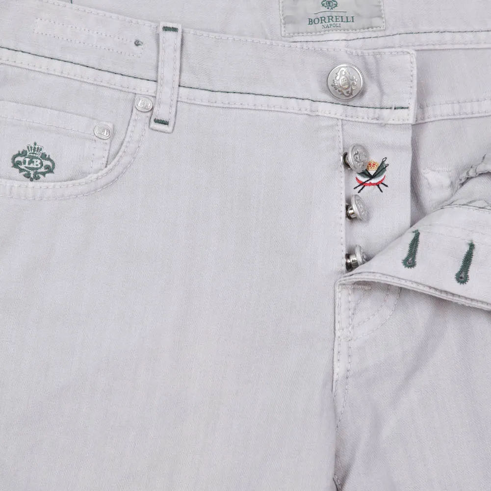 Luigi Borrelli Light Gray Pants - 33 US / 49 EU