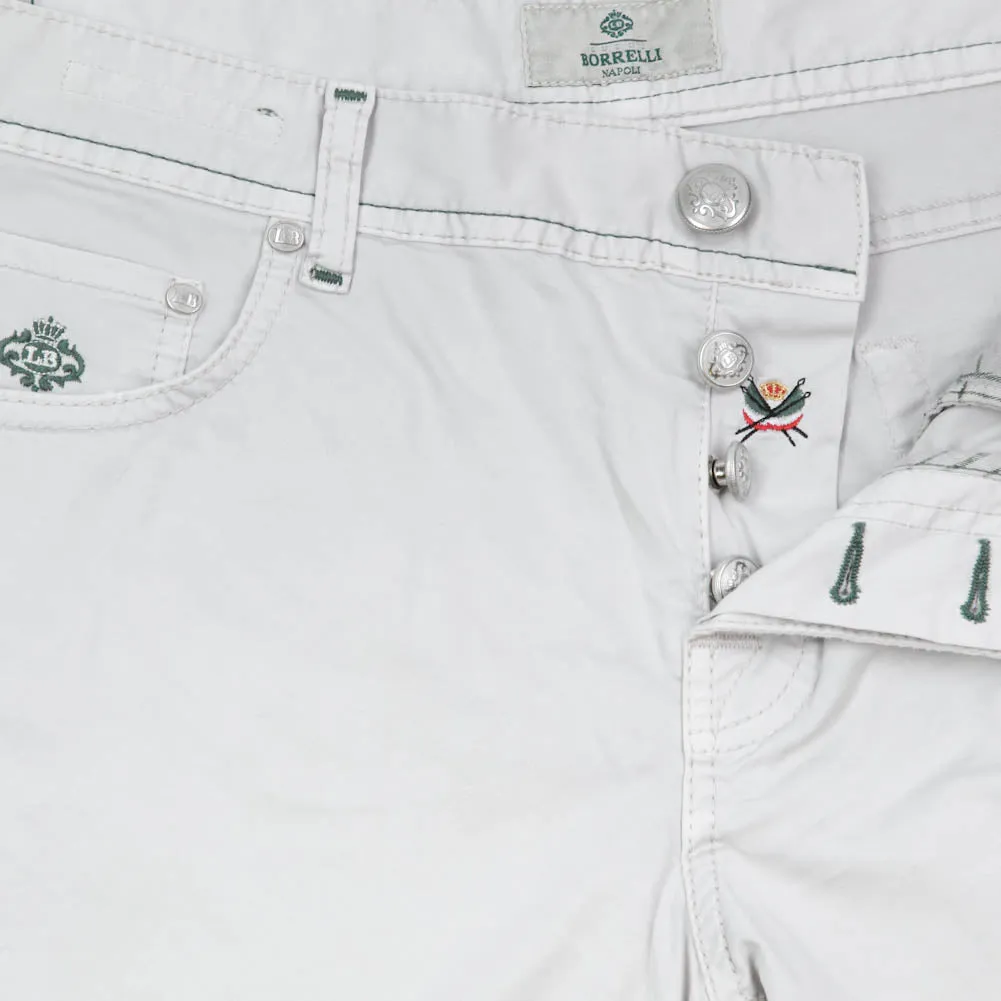 Luigi Borrelli Light Gray Pants - 42 US / 58 EU