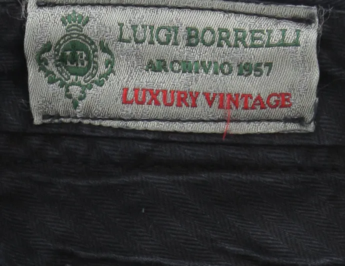 Luigi Borrelli Navy Blue Pants – Size: 40 US / 56 EU