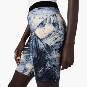 Lululemon Esker Shorts Lava Print Blue Denim Multi Lululemon Lab