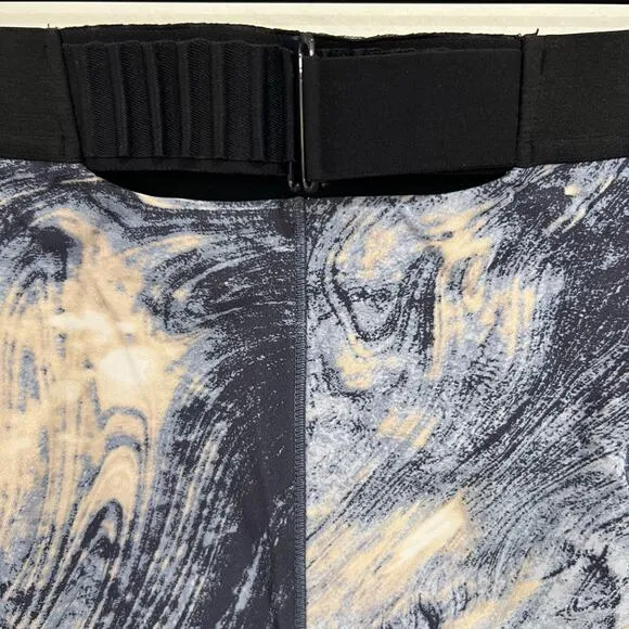 Lululemon Esker Shorts Lava Print Blue Denim Multi Lululemon Lab