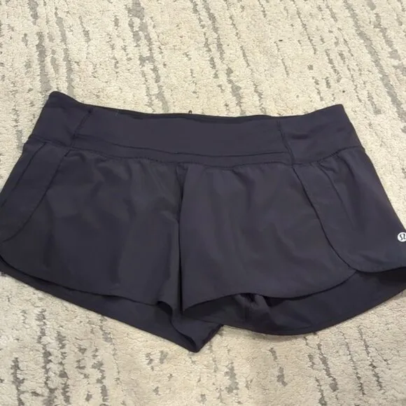 Lululemon Run Times Short *4-way Stretch 4&quot; Black