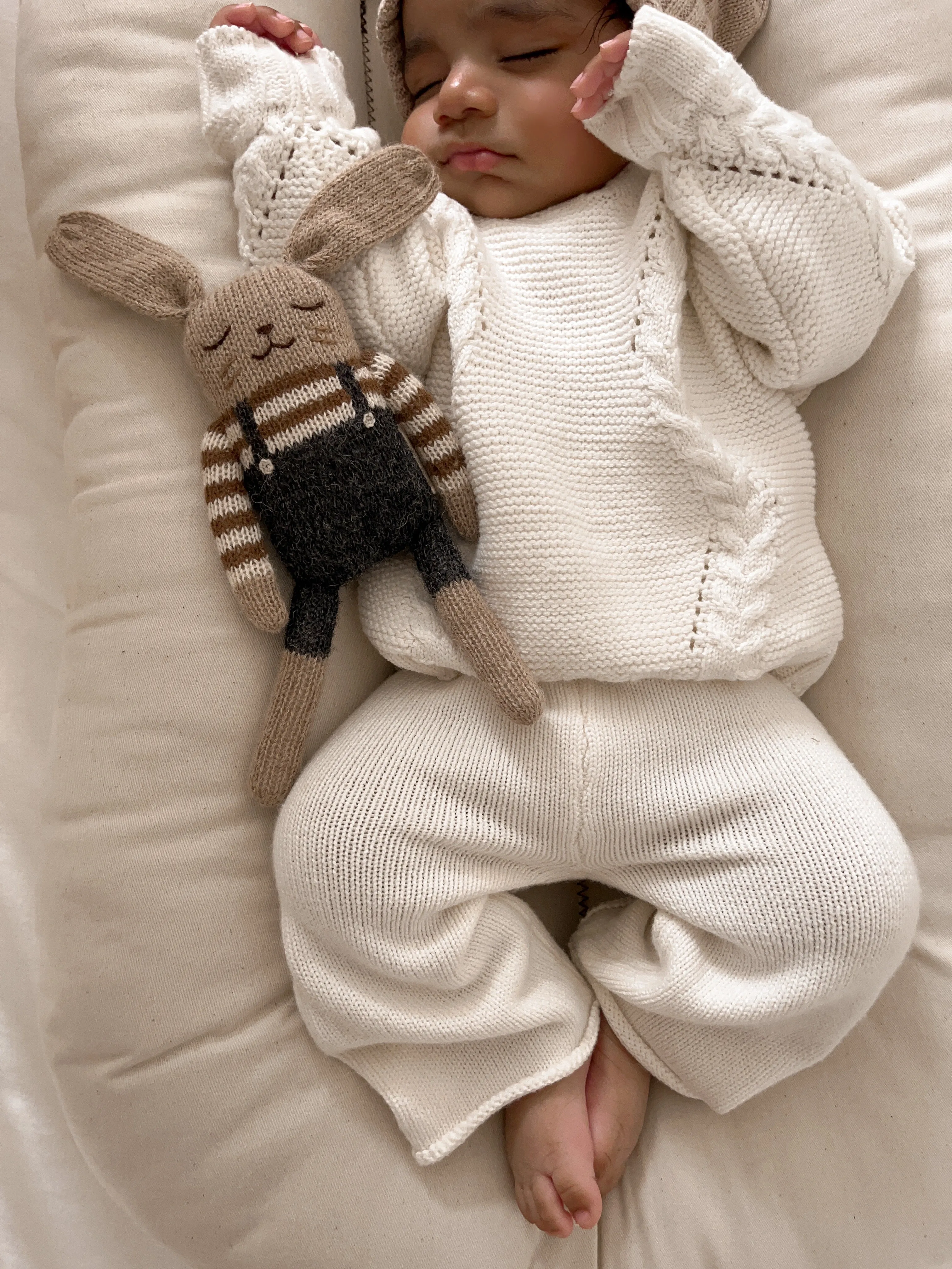 Luna   Luca Knit Pants - White