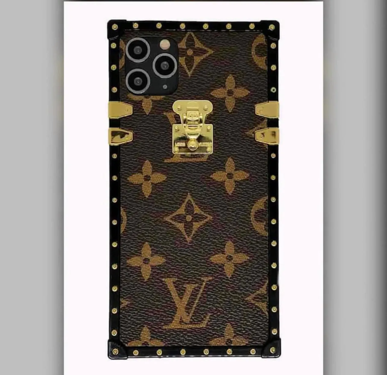 Luxury Trunk iPhone Case -monogram