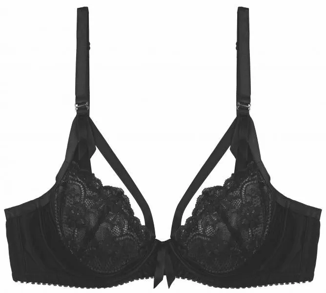 Madame X Underwire Bra - Black -