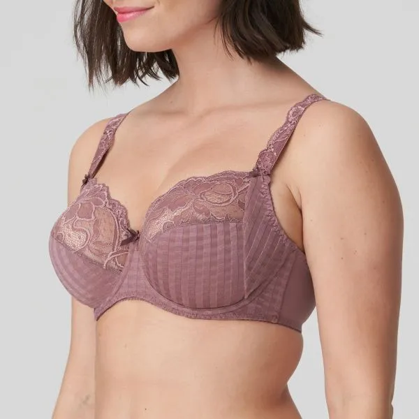 Madison Full Cup In Satin Taupe - Prima Donna